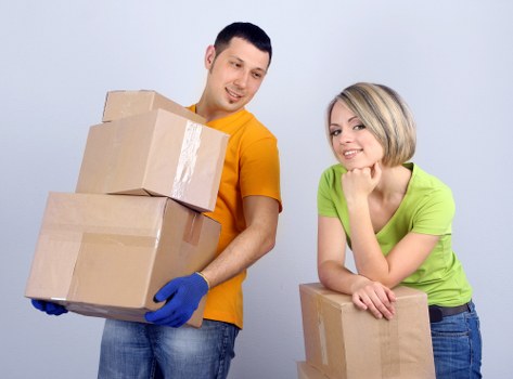 Professional Belgravia moving team handling fragile household belongings