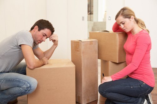 Professional removals truck supporting a Belgravia home move
